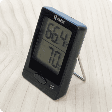 Digital Humidity & Temp Gauge
