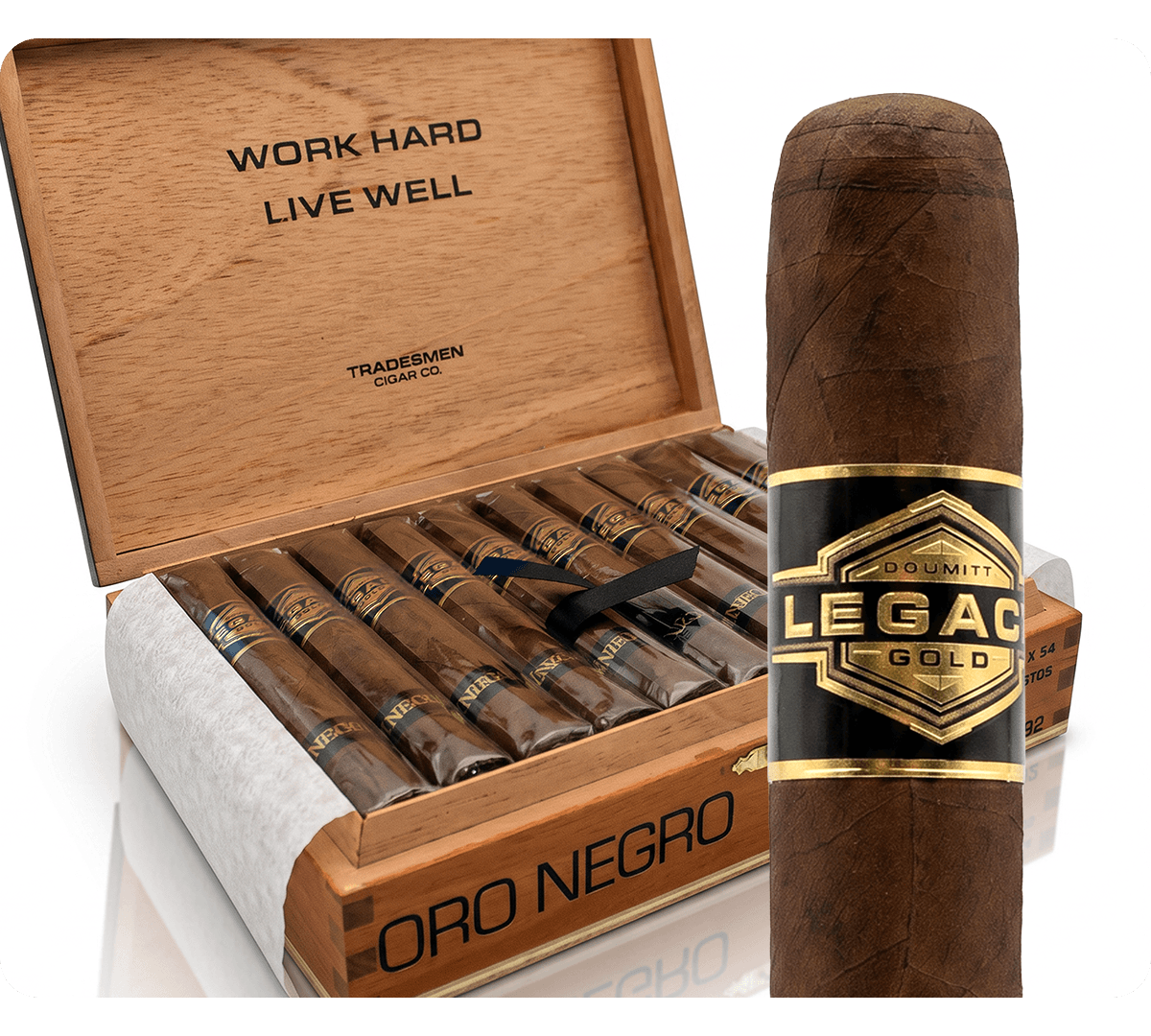 Doumitt Gold Legacy Oro Negro - Tradesmen Cigar Co.