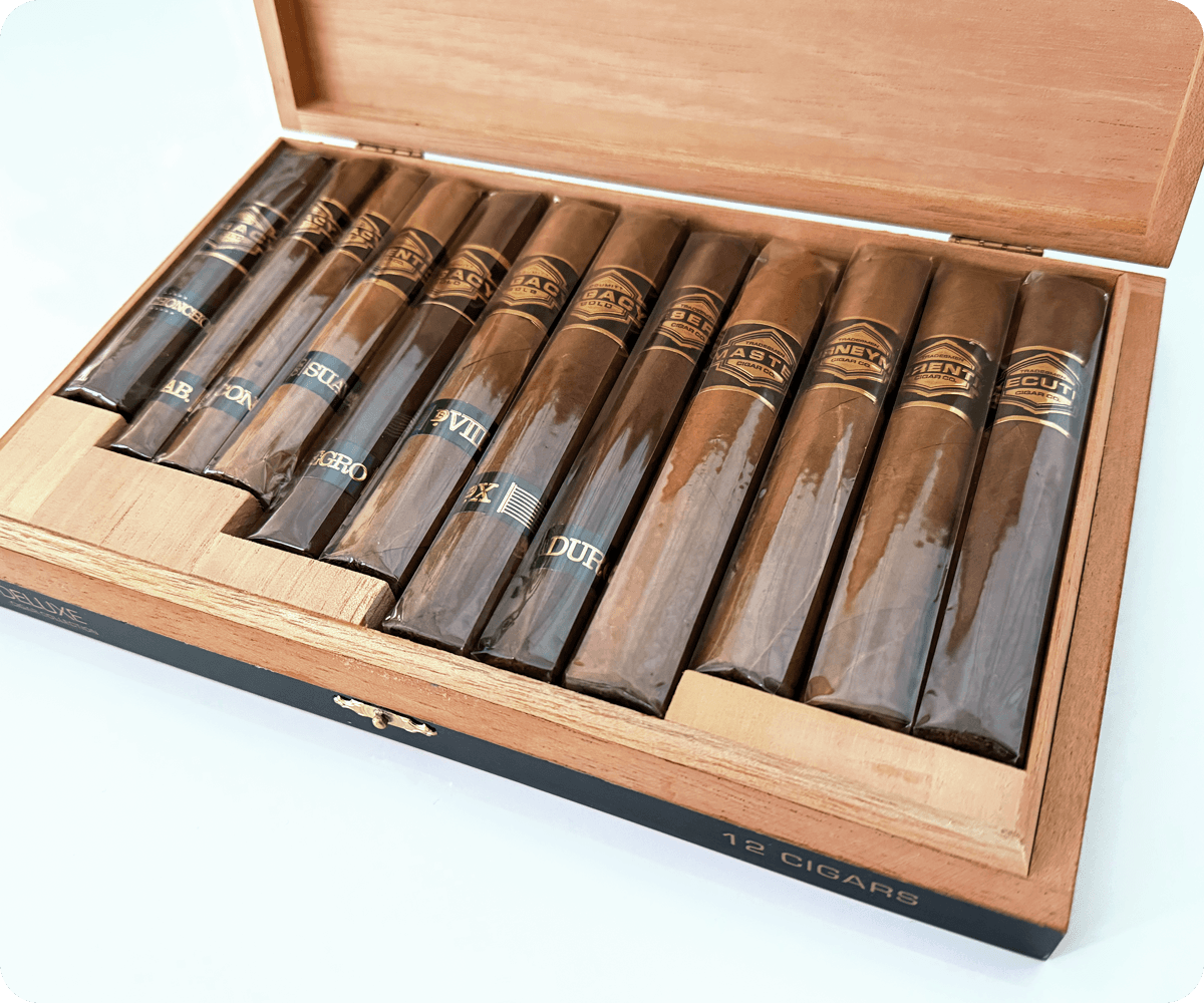Tradesmen Deluxe Cigar Collection 12-Cigar Box - Image 3
